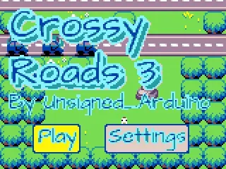 Crossy Roads 3 title screen